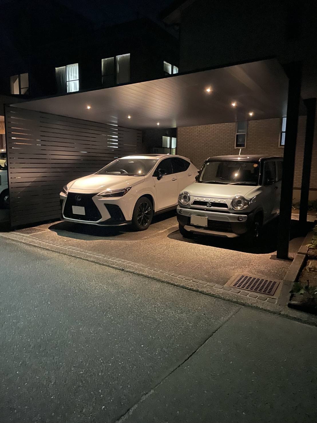 カーポート＆フェンス設置工事　広島市安佐南区　リフォーム工事