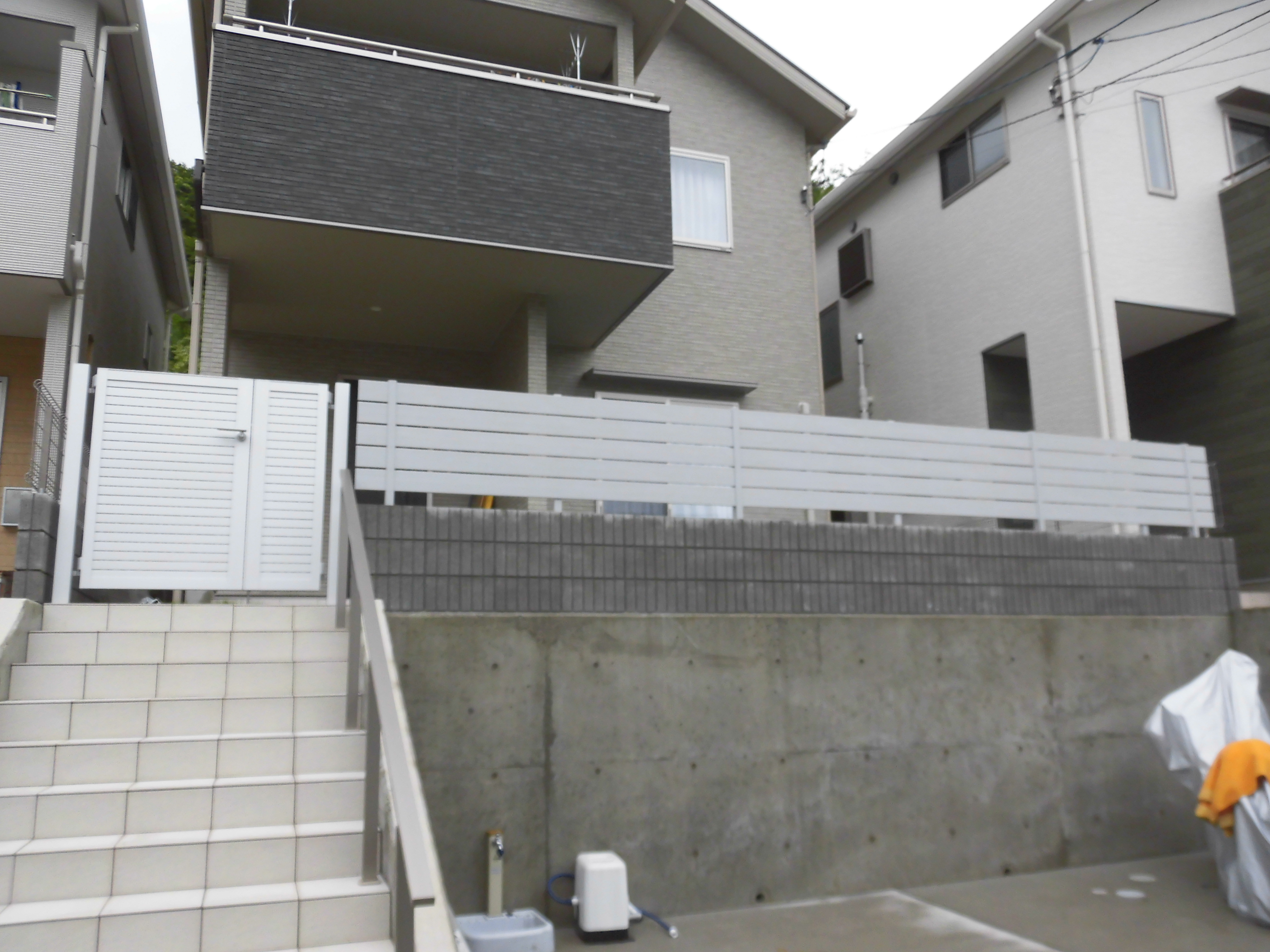 外からの目線が気にならなくなりました。　広島県安芸郡　D様邸　リフォーム工事