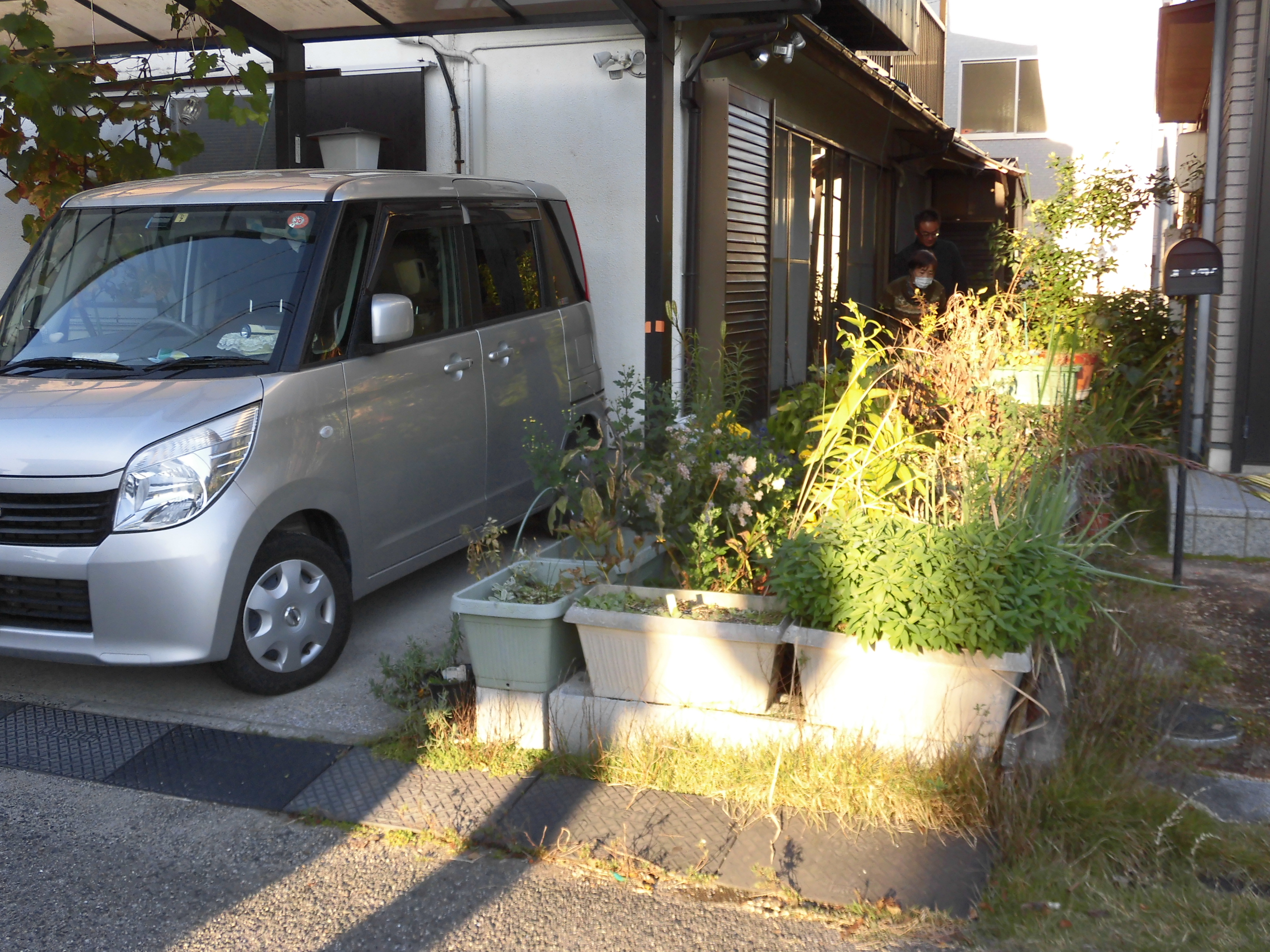 土間コンクリート打ちをしました。 広島市安佐南区　M様邸　リフォーム工事