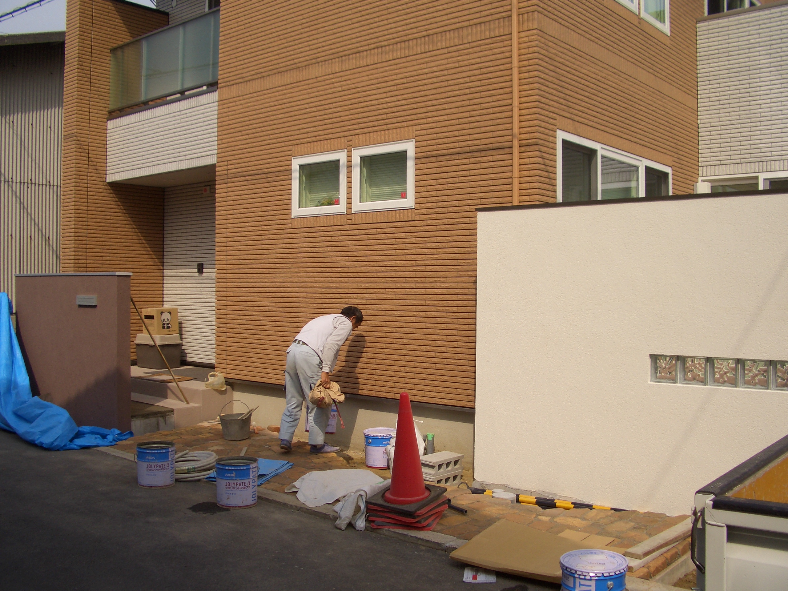 どんどん進んでいます！広島市　Ｓ様邸　新規外構工事