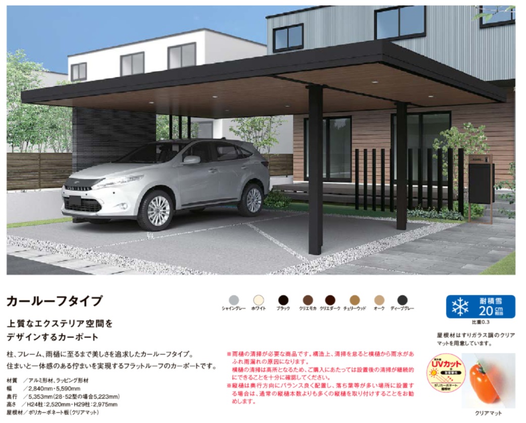 Gルーフ ｶｰﾙｰﾌﾀｲﾌﾟ