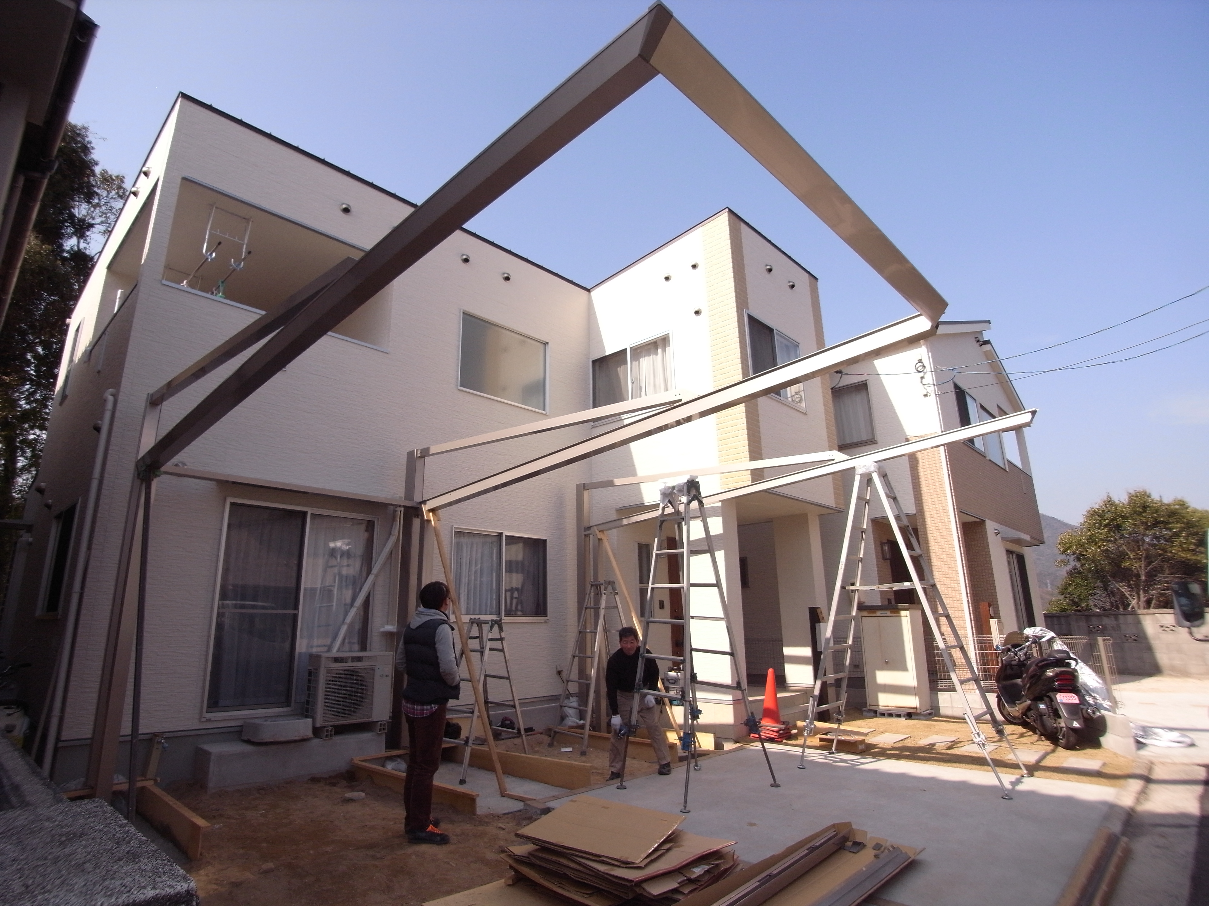 マイポートNext施工中です。　広島市　N様邸　リフォーム工事