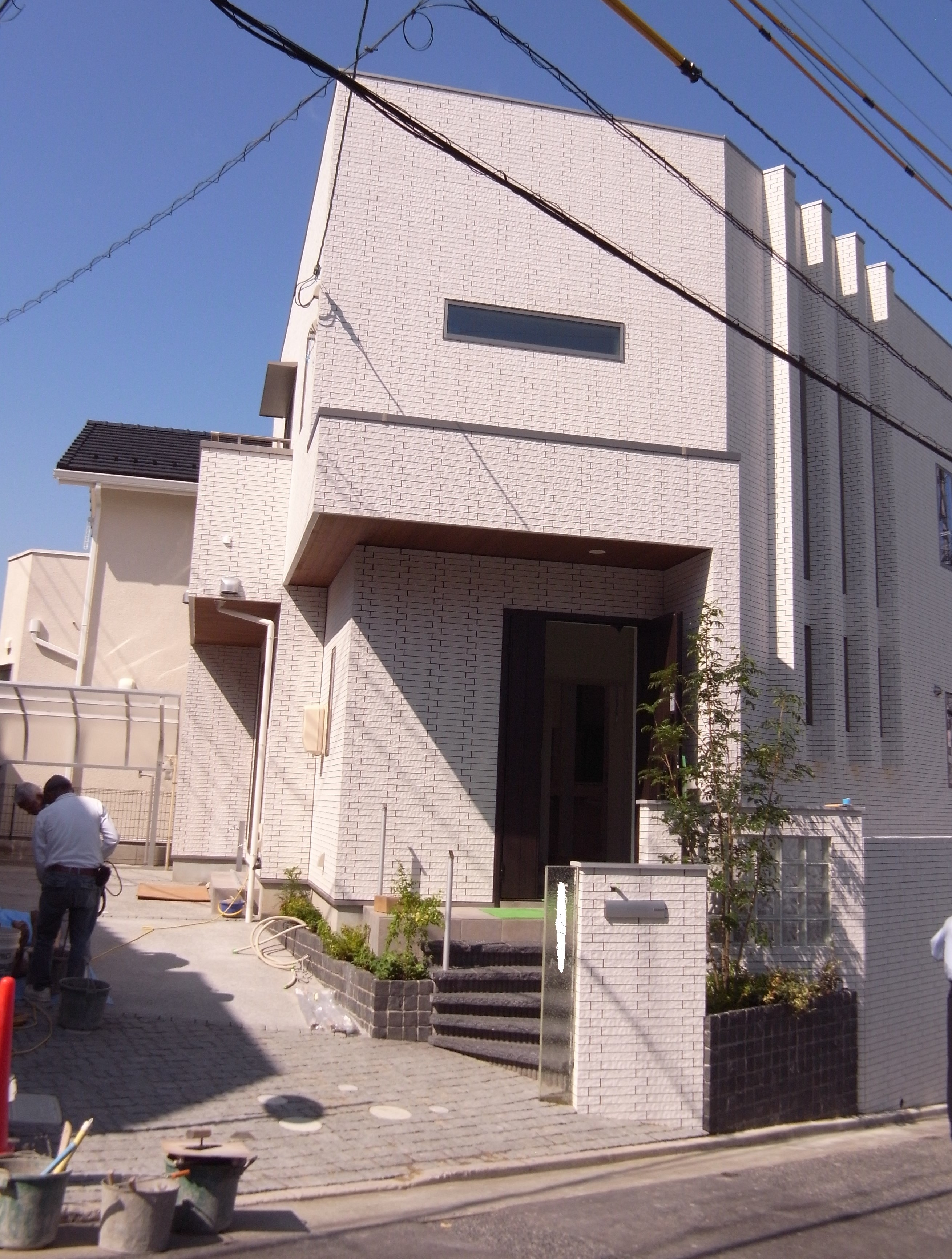 完成間近です！ 広島市 Ｋ様邸 新規外構工事