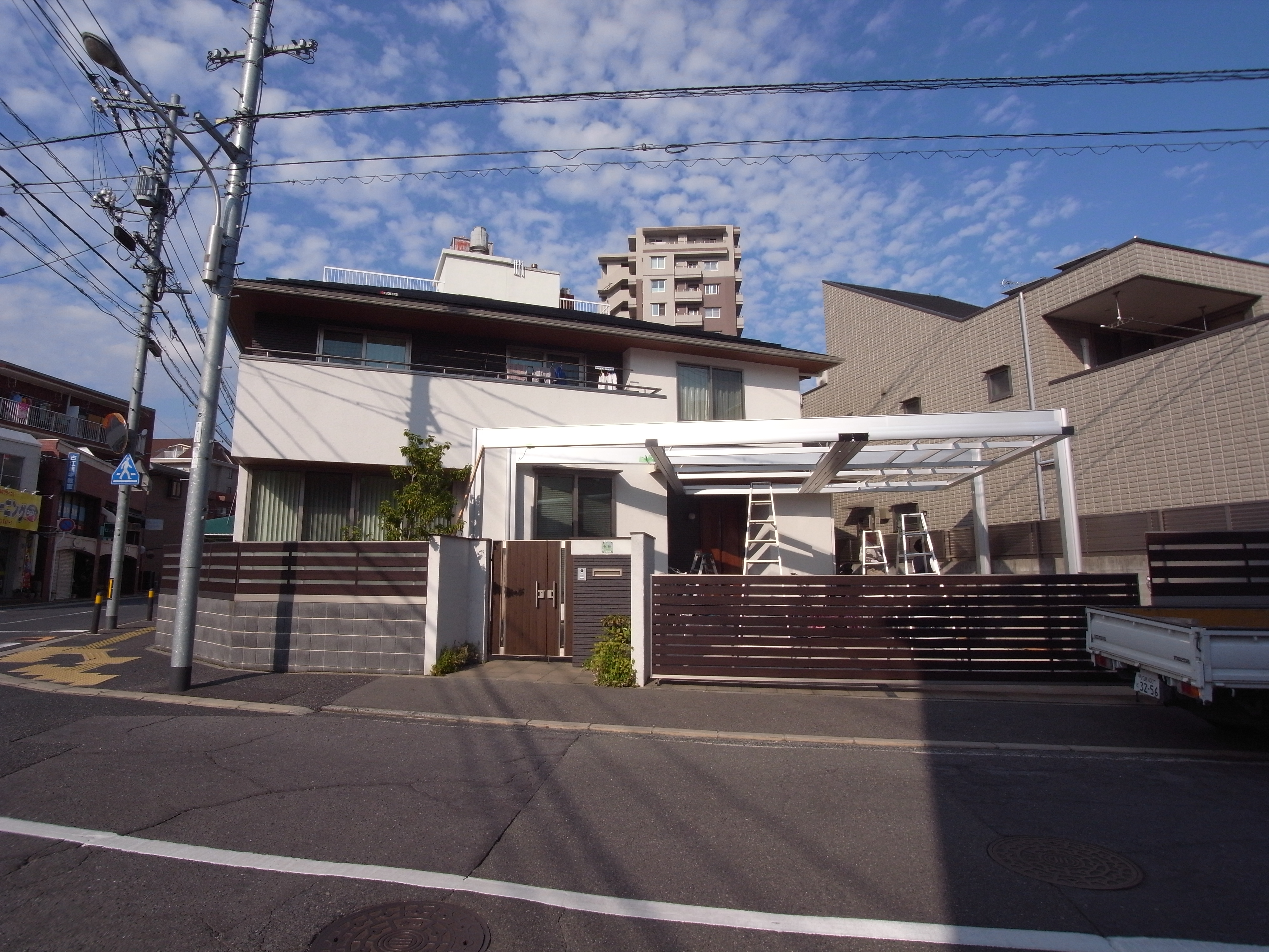 三協アルミ「U.スタイルⅡ」を施工します！　広島市西区　K様邸リフォーム工事